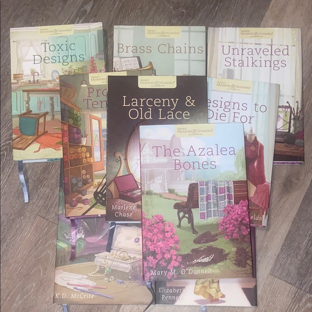 Mystery Novel Collection - Set of 7 Books